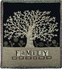 Throw/Tapestry - Family - 100% Cotton - 50" X 60"