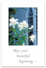 Greeting Card - Wedding - "May your beautiful beginning ~ never end."