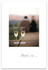 Greeting Card - Anniversary - "Here's to..."