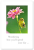 Greeting Card - Birthday - "...wishing I was there."