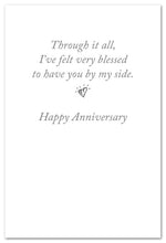 Load image into Gallery viewer, Greeting Card - Anniversary - &quot;...weathered our share of storms...&quot;