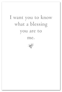 Greeting Card - Friendship - "...the blessings of everyday..."