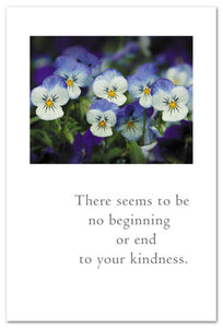 Greeting Card - Thank You - "There seems to be..."