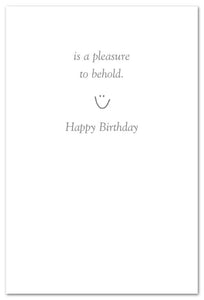 Greeting Card - Birthday - "Your zest for life..."