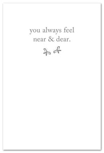 Greeting Card - Thinking of You - "No matter the miles between us..."
