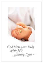 Load image into Gallery viewer, Greeting Card - Baptism - &quot;God bless your baby...&quot;