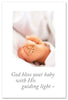 Greeting Card - Baptism - "God bless your baby..."