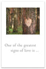 Greeting Card - Engagement - "announcing to the world, "We're engaged!"