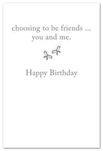 Load image into Gallery viewer, Greeting Card - Birthday - &quot;Of all our book club selections...&quot;