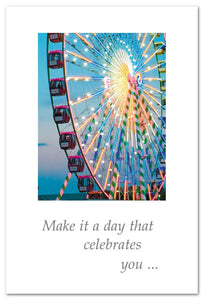 Greeting Card - Birthday - "Play, laugh, dream."