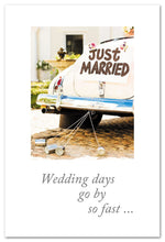 Load image into Gallery viewer, Greeting Card~Wedding &quot;Just Married&quot;