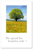 Greeting Card - Condolence - "...roots deep"