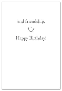 Greeting Card - Birthday - "To another year of fun..."