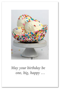 Greeting Card-Sprinkle Birthday Card