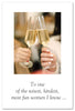 Greeting Card - Birthday - "To one of the wisest..."