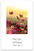 Greeting Card-Grief Support "Her love and legacy live on..."