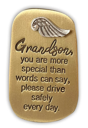 Auto Visor Clip - Grandson