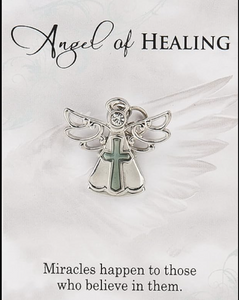 Pin - Angel of Healing - Zinc