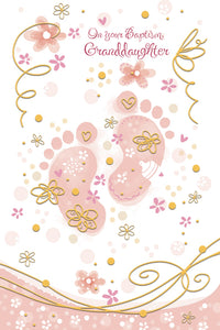 Greeting Card - Baptism - Granddaughter