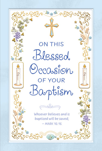 Greeting Card - Baptism