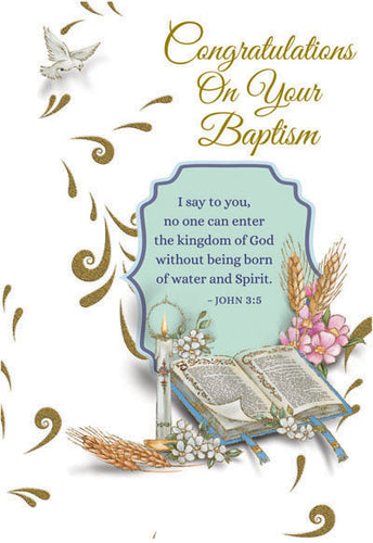 Greeting Card-Adult Baptism