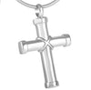 Keepsake Urn Pendant - Bound Cross