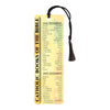 Bookmark - Catholic Books of the Bible - Old Testament/New Testament
