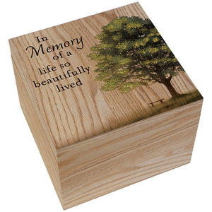 Keepsake Memory Box - "Beautifully Lived"