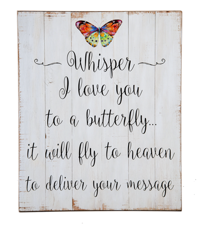 Wall Hanging - Butterfly - Plaque