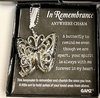 In Remembrance Anywhere Charm - Keepsake Urn - Butterfly