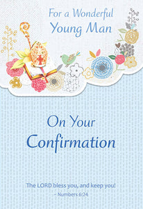Greeting Card - Confirmation - Young Man