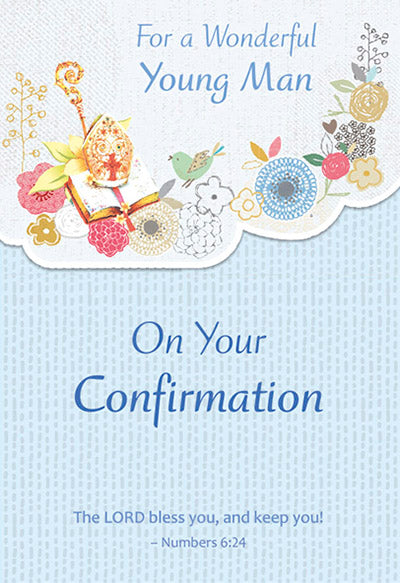 Greeting Card - Confirmation - Young Man