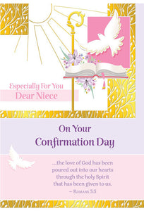 Greeting Card - Confirmation - Niece