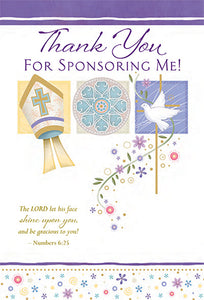Greeting Card - Thank You - Sponsor