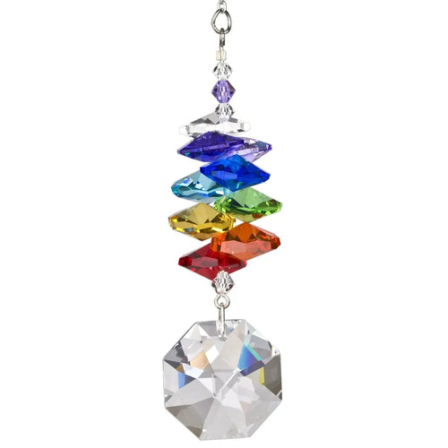 Suncatcher-Crystal Rainbow Octogon