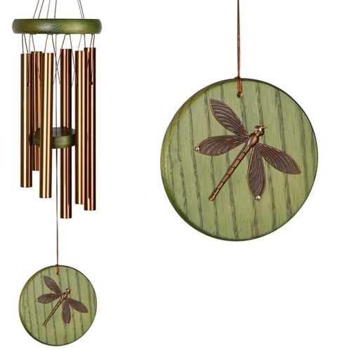 Wind Chime-Habitats Chime Green, Dragonfly