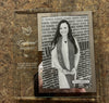 Picture Frame - Confirmation - Glass with White Script and Chrome/Mirror Border - 4" X 6" Photo - 6" X 6.5" Frame