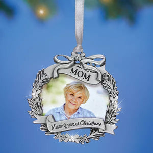 Memorial Ornament - Picture Frame - Mom