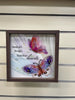 Frame-Butterfly framed photo with Verse