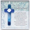 Ornament - Glass Cross - Godfather Cross
