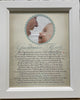 Picture Frame - Choice of "Nana or Grandma's Poem