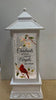 Lantern - Cardinal Water Glitter - Cardinals Appear When Angels Are Near