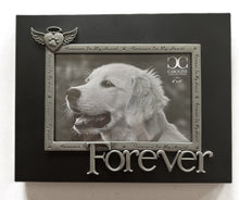 Load image into Gallery viewer, Pet Memorial Picture Frame - &quot;Forever in my heart&quot; - 4&quot; X 6&quot; Photo - 7&quot; X 9&quot; Frame