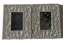 Load image into Gallery viewer, Memorial Picture Frame - &quot;God Has You...&quot; - Hinged - Filigree Accent - 4&quot; X 6&quot; Photo - 10.5&quot; X 17&quot; Frame