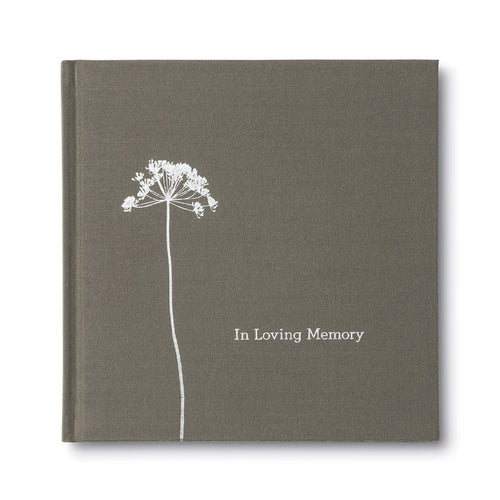 Book - In Loving Memory - Condolence