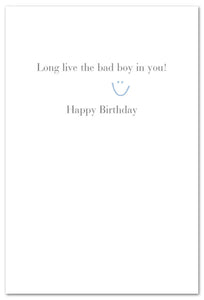 Greeting Card - Birthday - "Obedience is over-rated.."