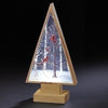 Lights-Lighted Swirl Tree with Cardinals