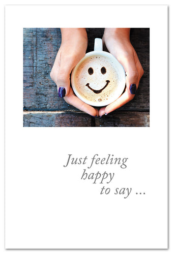 Card - Friendship - Feeling Happy