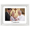 Picture Frame - Godparents - Chrome Tone - 4" X 6"