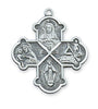 4 Way Medal - Stainless Steele